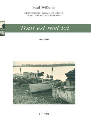 cover image of Tout est réel ici